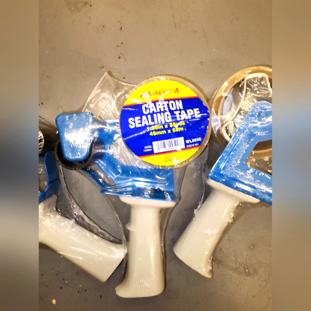 Tape Gun Dispenser Clear Packing Tape Shipping Tape Box Tape 📦 Tape Gun
